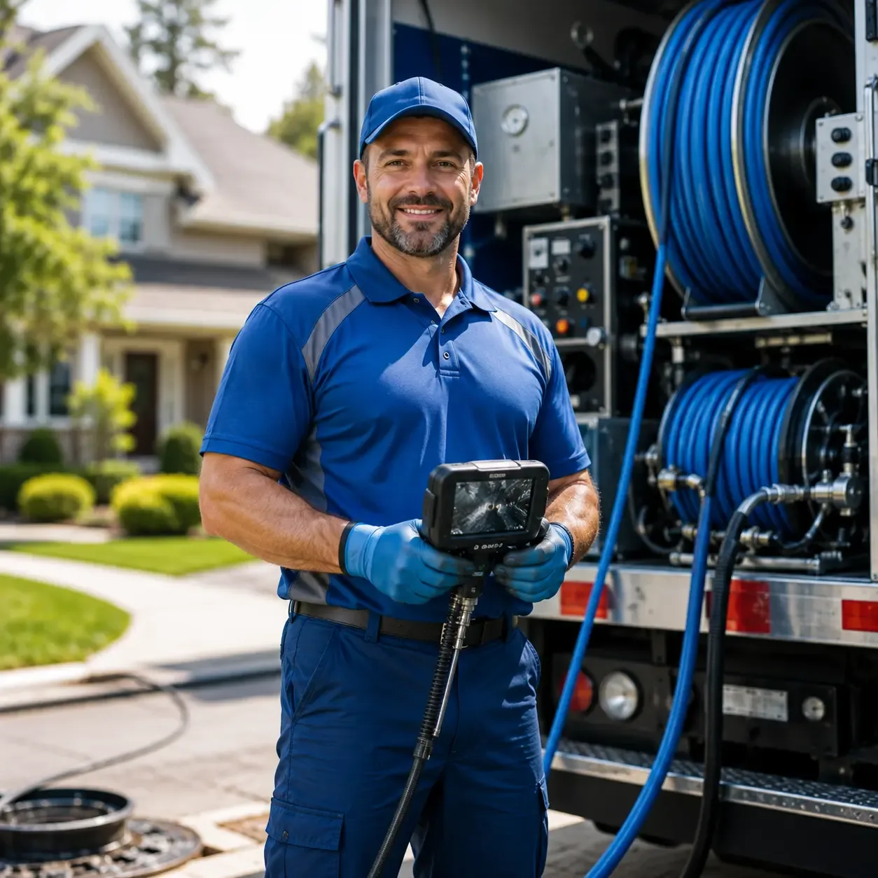 Local outdoor drain cleaning specialists in Deep River, IA